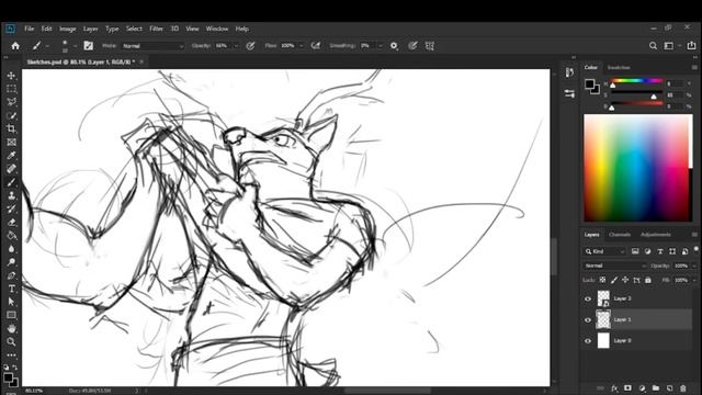 (Speedpaint) Sketching some furry characters смотреть онлайн