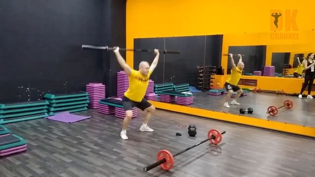 Седина в бороду БЕС в ребро.Немного поднапряг себя в функциональном тренинге. Табата для пенсионера