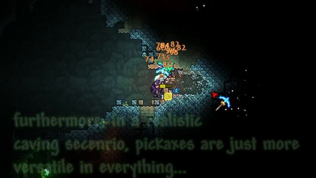 Terraria: pickaxes or drills? смотреть онлайн