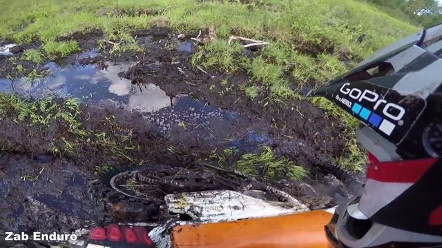 Single ENDURO Rider | Одинокий всадник на ЭНДУРО. Преодоление 70 км болота.