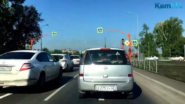 Дорога между Южным и ФПК. Кемерово смотреть онлайн