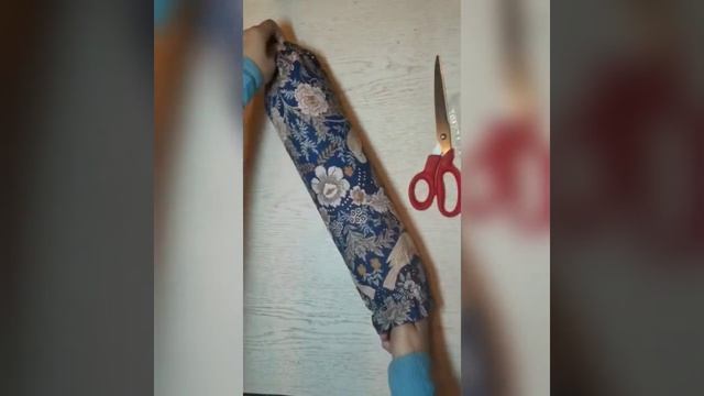 Валик для спины с лузгой гречихи. смотреть онлайн