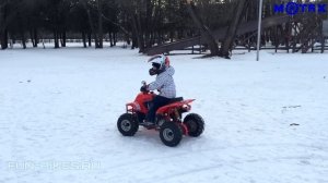 Подростковый квадроцикл MOTAX A-07 | Дети катаются на квадроцикле | Детский квадроцикл