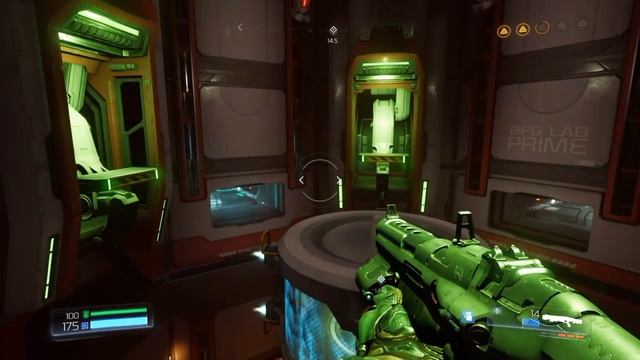 DOOM - How to get the BFG 9000 - Laser Trap Room Locked смотреть онлайн