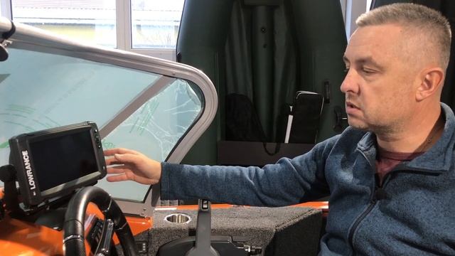 Лодка для рыбалки / Оранжевый FINVAL 475 EVO! Обзор Fishmaster.pro