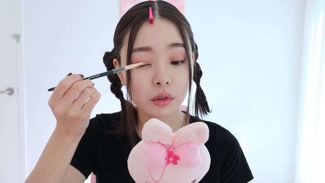 GRWM? 핑쿠핑쿠 메이크업 Ft. 송배찌