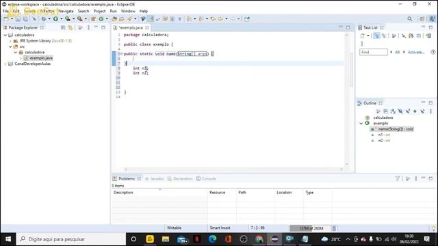 Calculadora aprenda criar em Java aula01 смотреть онлайн