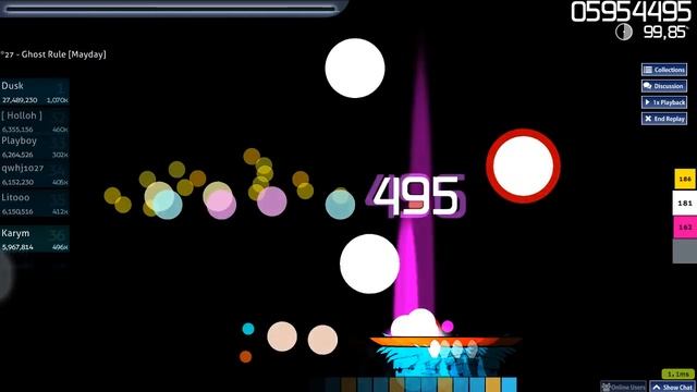 [osu!catch] Karym | DECO*27 - Ghost Rule [Mayday] 99.93% #1 Loved смотреть онлайн
