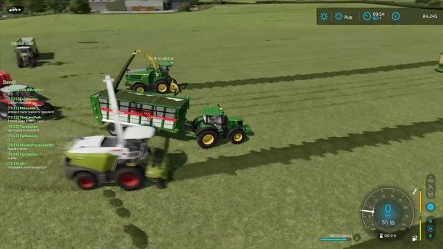 Harvesting GRASS SILAGE in UK?? | Calmsden Farm | Farming Simulator 22 Multiplayer | Episode 15 смотреть онлайн