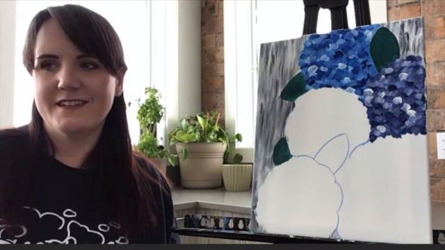 Hydrangea ~ Online Painting with Smudge смотреть онлайн