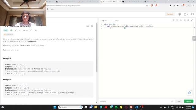 Concatenation of Array Q1929 | CodeThinngs смотреть онлайн