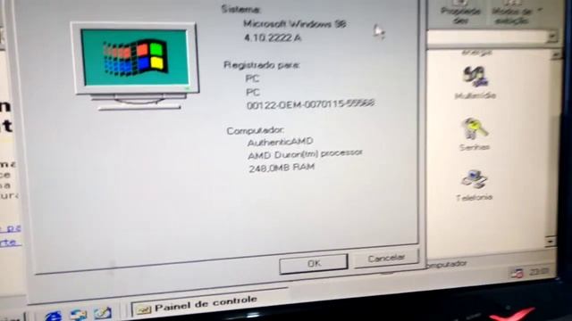 CPU Antiga AMD Duron 256mb Ram, HD 40Gb смотреть онлайн