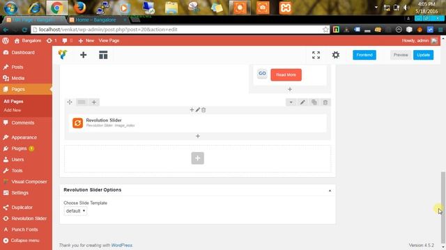 WordPress Website Page Design by Using Visual Composer - 2016 VIDEO-2 смотреть онлайн