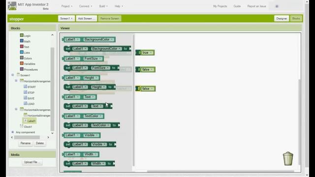 App Inventor 2 tutorial - simple clock timer with pause, reset, save, load function смотреть онлайн