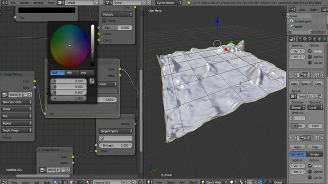 Blender 3D | PBR Textures in cycles | смотреть онлайн