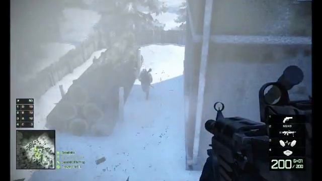 Battlefield Bad Company 2 Gameplay GTX 550 Ti смотреть онлайн