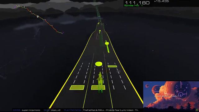 The Audiosurf Arcadium - Pride & Fear (TheFatRat) смотреть онлайн