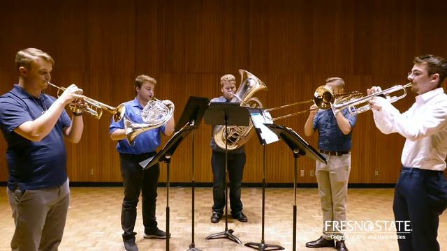 Clendenin Brass Quintet - "Vater unser im Himmelreich" by J.S. Bach смотреть онлайн