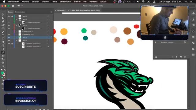 MASCOT LOGO "CRAZY EIMERS" SPEED ART @VDESIGN.OF смотреть онлайн
