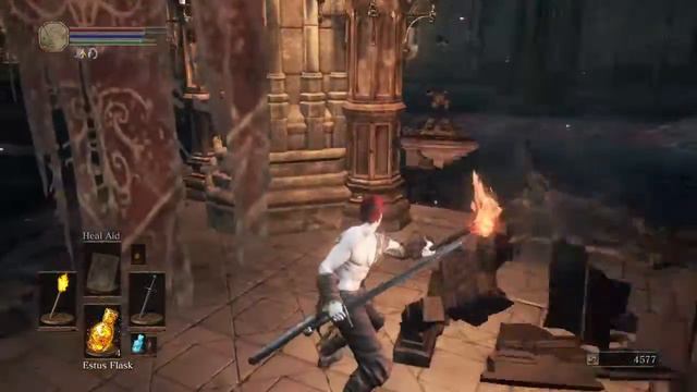 DARK SOULS™ III - HIGH WALL OF LOTHRIC CHURCH ON FIRE! смотреть онлайн