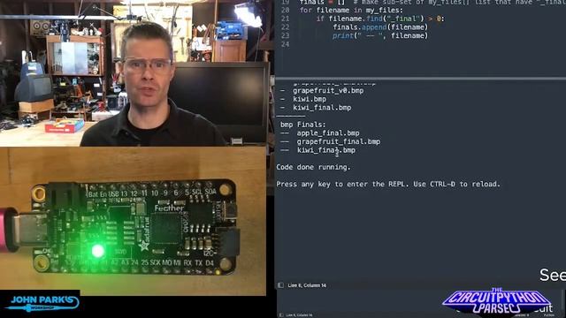 John Park's CircuitPython Parsec: List Filtering @adafruit @johnedgarpark #adafruit #circuitpython смотреть онлайн