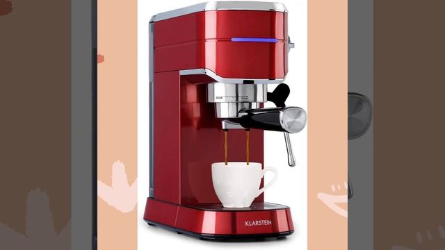 ?CAFETERA ESPRESSO KLARSTEIN TK3G, Automática con tamizador de café смотреть онлайн