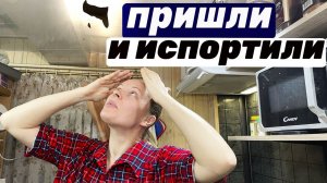Они лезут через потолок! Сделали пол для прихожей. Катаклизмы в деревне