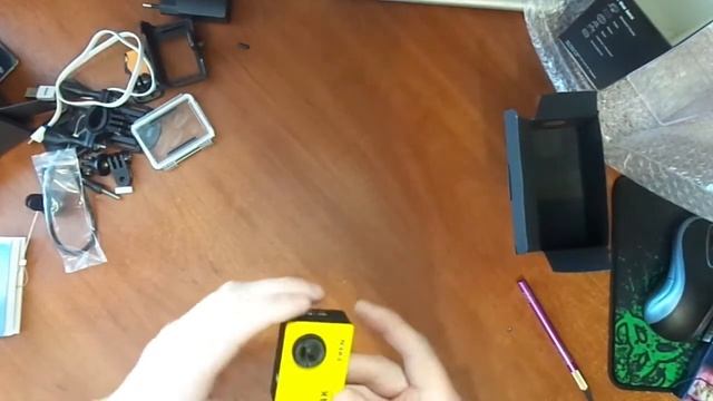 EKEN H9R. Распаковка и обзор бюджетной экшн-камеры.Тест видео и звука в условиях весны))? смотреть онлайн