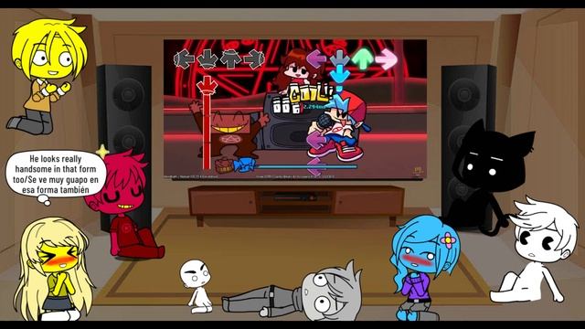 Bob's Onslaught (+ Other characters) react to vs ron 2.5 and other things. смотреть онлайн