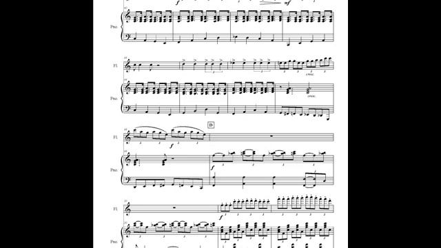 Boogie Woogie, Flute and Piano by Ariel Davydov. Буги вуги, флейтa, А. Давыдов смотреть онлайн
