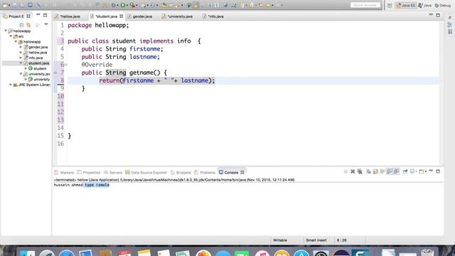 32- OOP in java interface تعلم برمجة جافا|البرمجة الكائنية التوجه смотреть онлайн