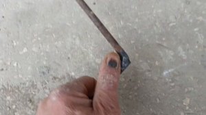 Плоскорез из пилы.