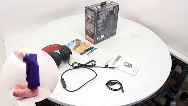 НИКС Компьютерный Супермаркет: видео про Игровые наушники с микрофоном Defender Сujo Red #1 смотреть онлайн