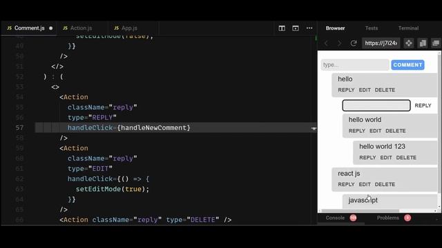 How to Build an Infinite Nested Comments System in React JS | System Design + Code смотреть онлайн