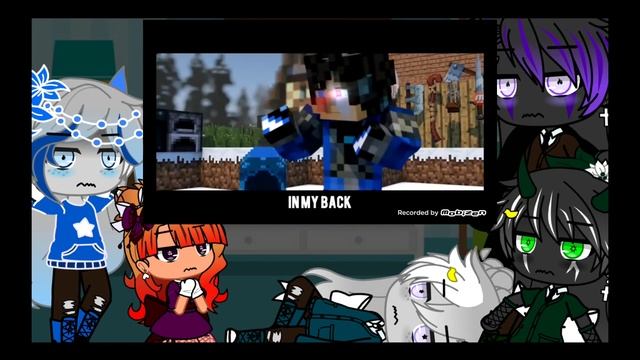 ??Monster School React to Cold as Ice??//Rainimator Reaction//Gacha Minecraft Monster School смотреть онлайн