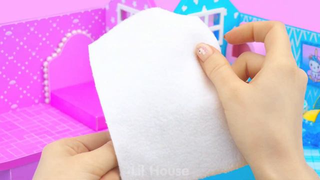 Build Amazing 2 Color House with Rainbow Stair from Lil House ❤️ DIY Miniature Little House смотреть онлайн