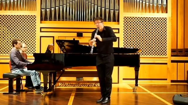 Ettore Pelaschiar Weber clarinet concerto n.1, 3rd Mvt смотреть онлайн