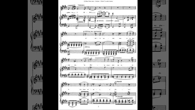 А. Каталани. Романс Валли из оперы "Валли". МИНУС. смотреть онлайн