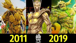 Грут - Эволюция 2011 - 2019) ! Все Появления в Играх !