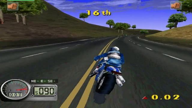 Road Rash 3D Playstation Gameplay (1080p) смотреть онлайн