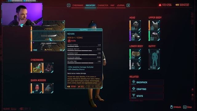 Knife + Katana is BUSTED OP "The Blademaster" Build | Cyberpunk 2077 смотреть онлайн