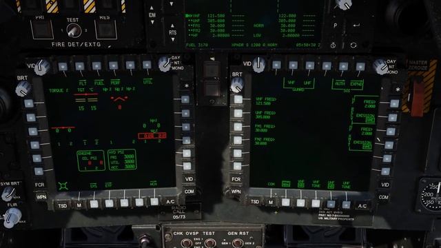 DCS World: AH-64D Apache Longbow - Холодный запуск вертолета (перевод) смотреть онлайн