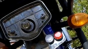 Ремонт Мопеда Alpha 110 / При нажатии на тормоз горит габарит .