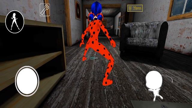 Escaping As MIRACULOUS Ladybug In Granny Version 1.8 Door Escape On Hard Mode смотреть онлайн