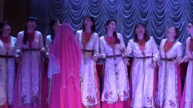 Красивый свадебный обряд в исполнении ансамбля донских армян Ани смотреть онлайн