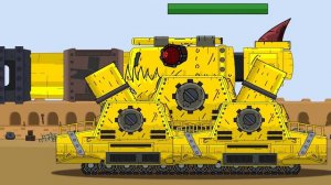 Мега танки VS Мега Босс - Мультики про танки