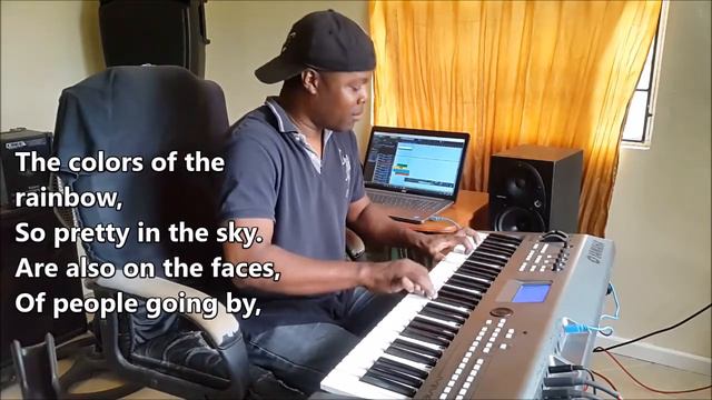 Louis Armstrong What A Wonderful World Piano Cover (Lyrics) смотреть онлайн