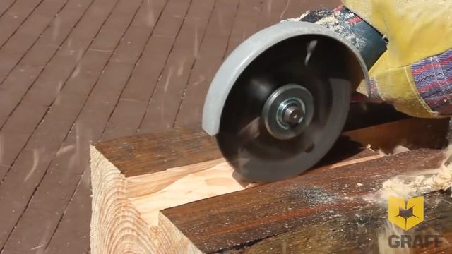 Уникальный диск для болгарки Graff Speedcutter 125 Безопасная резка дерева болгаркой смотреть онлайн