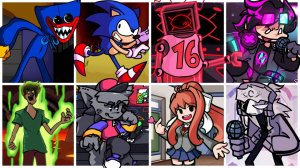 Friendamy but Every Turn a Different Character Sings?(FNF VS Tord Red Fury song but Everyone Sings)