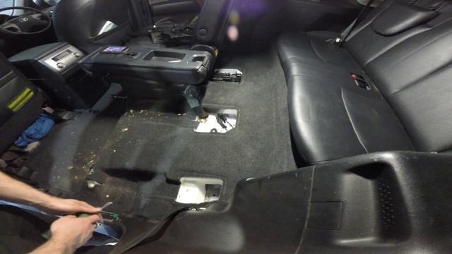 07-11 Toyota Kluger Highlander Fuel Filter / Fuel Pump replacement. смотреть онлайн